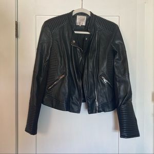 Zara Leather Jacket L